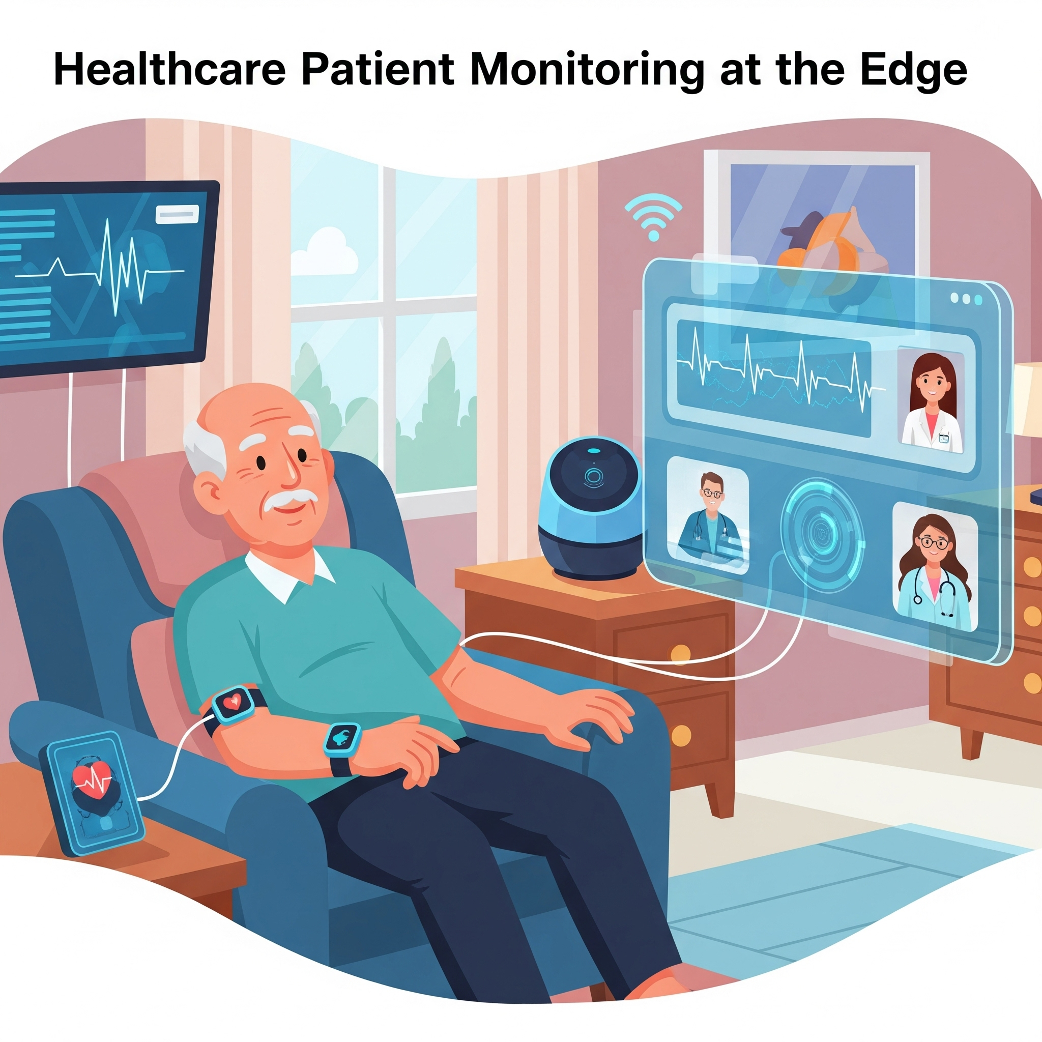Healthcare Patient Monitoring at the Edge